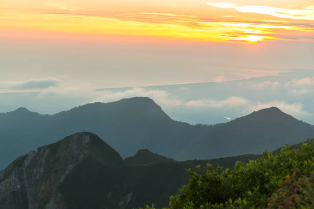 istock View the Sunrise from Mount Daisen (Tottori, Japan) 1072924240