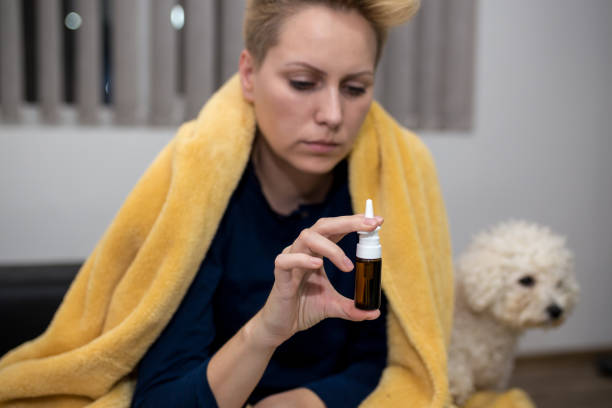 istock Sick Woman.Flu.Woman Caught Cold. 1072926086