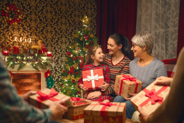 istock family celebrating Christmas 1072929796