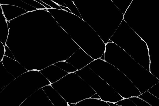 istock Wrinkles and cracks of smartphone screen panel caused by smashed and fall bumps 1072946742