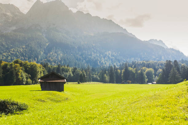 istock Landscape view Bavarian Alps, Germany, Europe 1072959426
