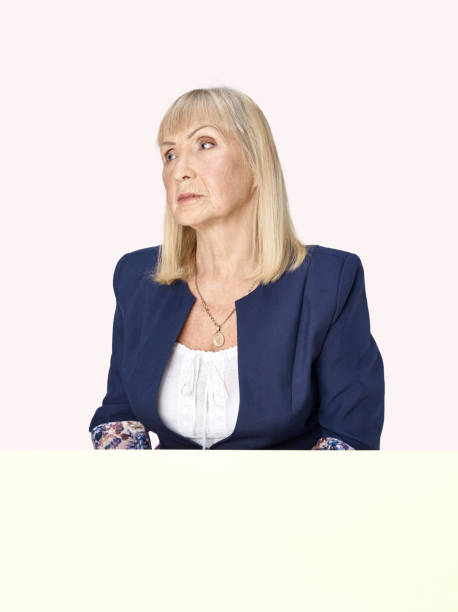 istock Senior woman thinking about her sad life. 1072966742