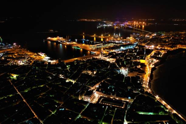 istock Cadiz in Spain from above 1072979792
