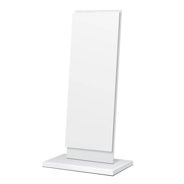 istock Outdoor Advertising Stand Banner Shield Display, Advertising. Illustration Isolated On White Background. Vector EPS10 1072984290