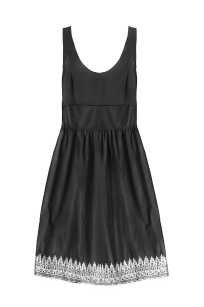 istock Black dress isolated 1072984322