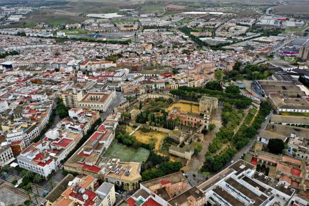istock Cadiz in Spain from above 1072984950