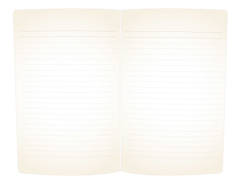 Notebook Page Vector R A Notebook Page Illustration Vector Stock Illustration - Download Image ...