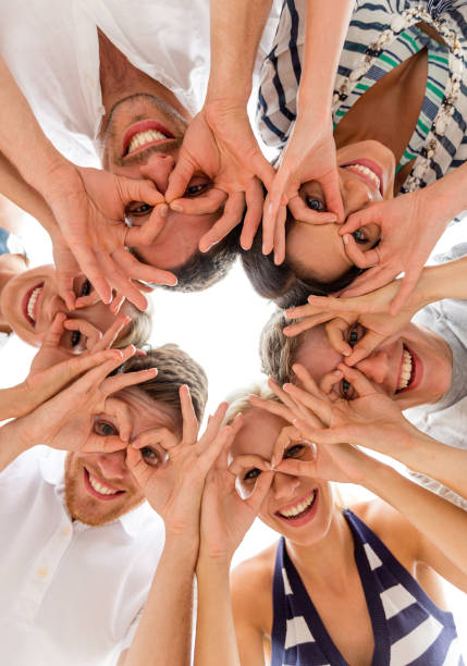 istock smiling friends in circle 1072997348