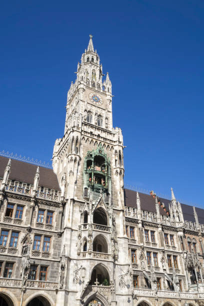 istock the famous city hall in Munich 1073002582