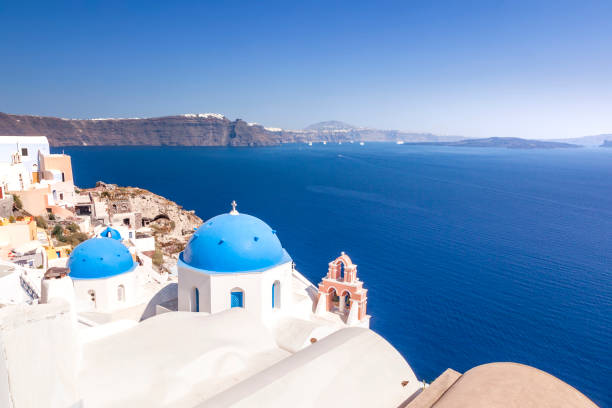 istock typical view at Oia Santorini Greece 1073002632