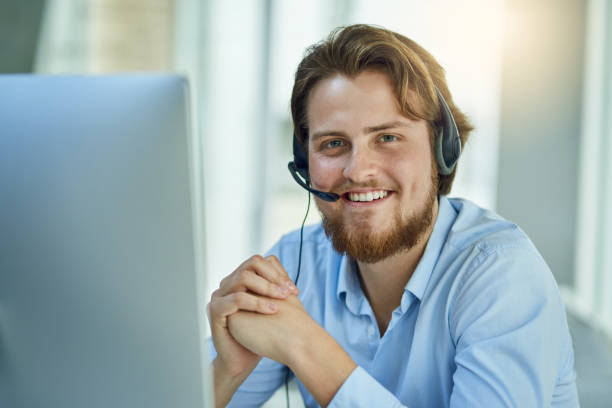 istock Thank you for calling, how may I assist? 1073012624