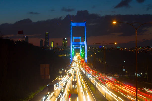 istock The most beautiful bridge in Istanbul at night 1073016346