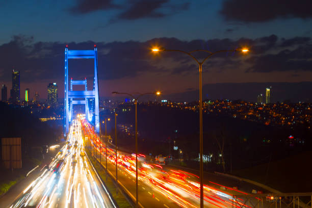 istock The most beautiful bridge in Istanbul at night 1073017358