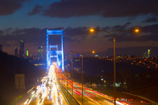 istock The most beautiful bridge in Istanbul at night 1073017686