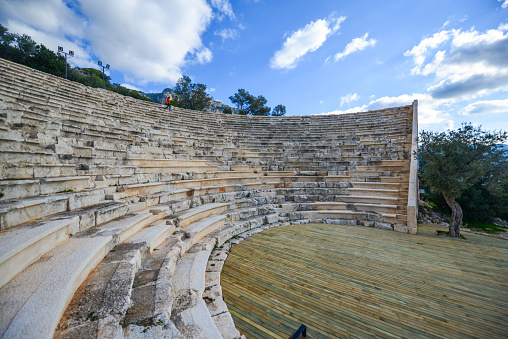 Ancient theater in Kas. Antalya / Turkey.