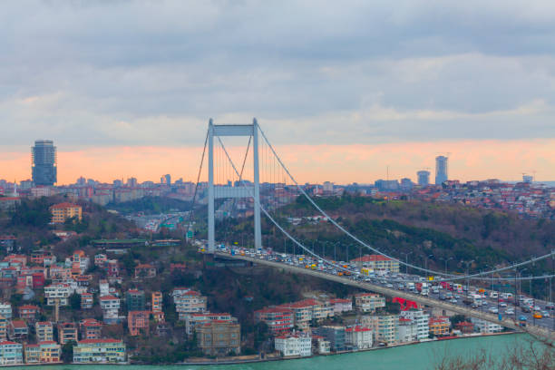 istock The most beautiful bridge in Istanbul at night 1073024340