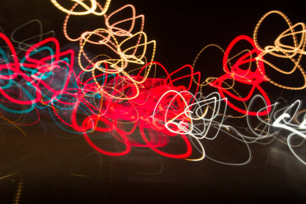 istock Lighting motion blur abstract waves colorfull background 1073031718