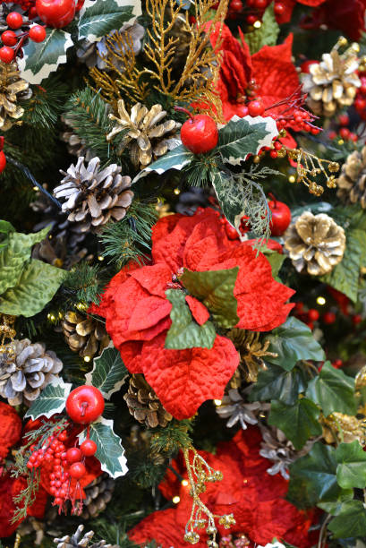 istock Christmas and New Year. Decoration on Christmas tree 1073031902