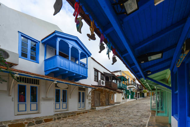 istock Traditional Turkish Houses. 1073044282