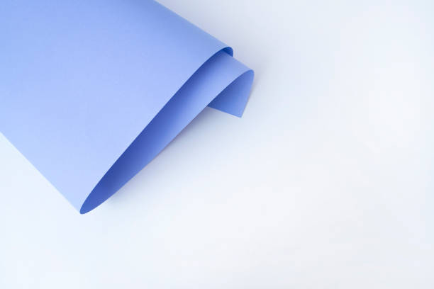 istock Background of shape and curve line. Colored background decorations with paper. 1073078574