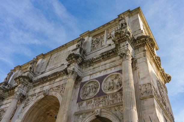 istock Arch of Constantine in Rome, Italy 1073092724