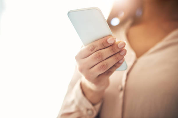 istock Keeping in touch with her business network 1073094392