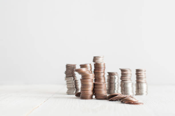 istock piles of american cents 1073099292