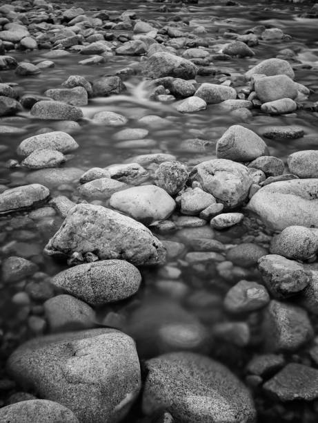 istock Scotland's River Etive in Black And White 1073103182