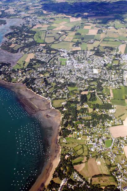istock Aerial view of Arradon 1073110748