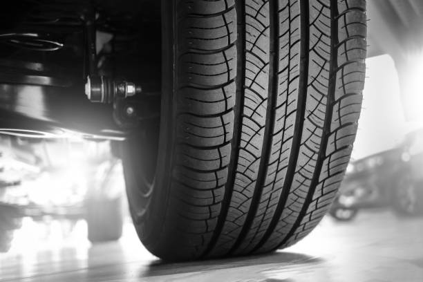 istock New tires and shock absorbers 1073114808