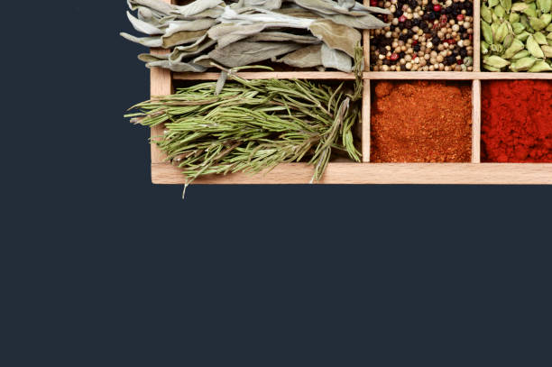 istock Spices in Wooden Box 1073119988