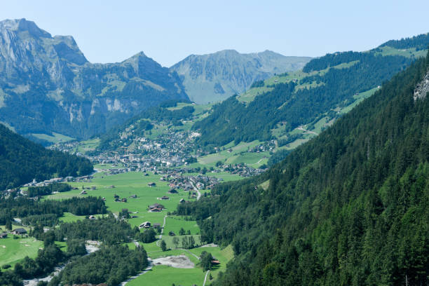 istock Mountain view at Engelberg on Switzerland 1073124570