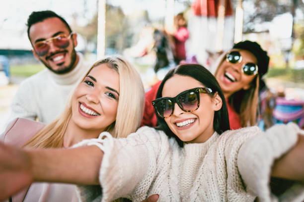istock Selfie On a Marry Go Round 1073131202