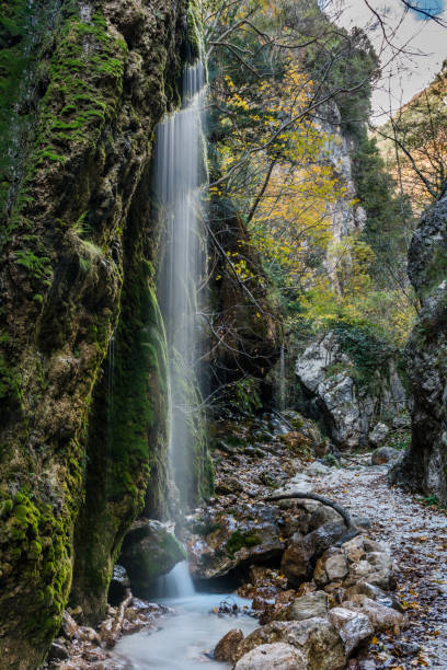 istock Waterfall in the Mountains of Southern Italy 1073141018