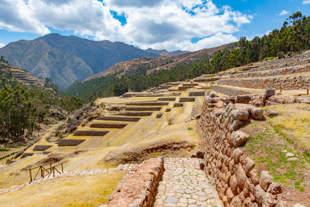 istock Chinchero Inca ruins in the Sacred Valley, Peru 1073150976