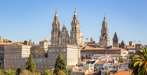Santiago de Compostela Cathedral and its new restored facade