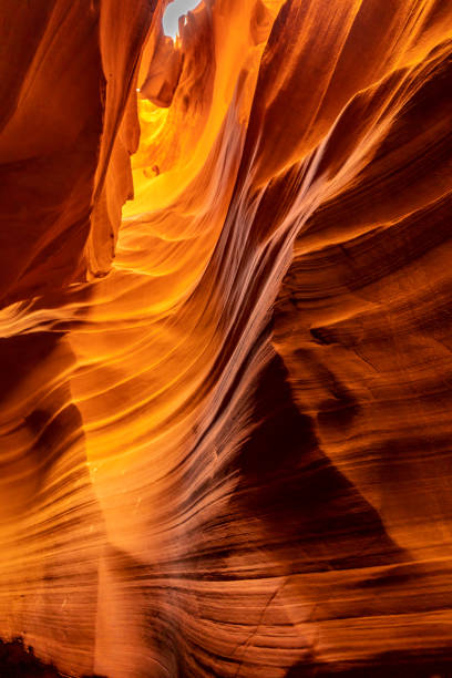 istock BEAUTIFUL WAVE SANDSTONE WALL OF UPPER ANTELOPE,ARIZONA 1073195346