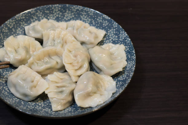 istock Home-made recipe for dumplings. 1073202986