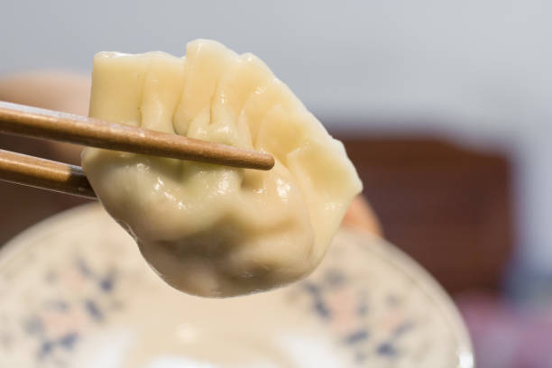 istock Home-made recipe for dumplings. 1073205070