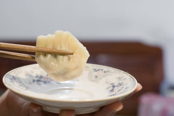 istock Home-made recipe for dumplings. 1073206310