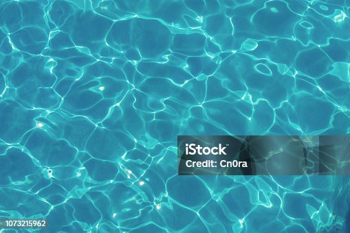 istock Swimming Pool Water Surface Background 1073215962