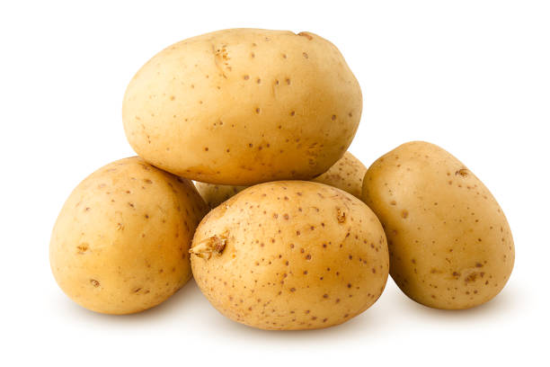 istock potato, isolated on white background, clipping path, full depth of field 1073216648
