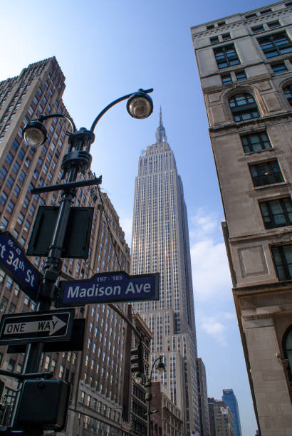 istock Madison Ave and Empire State Building 1073221580