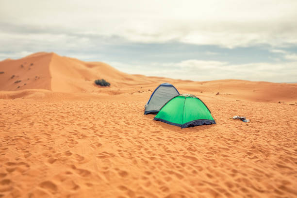 Desert camping