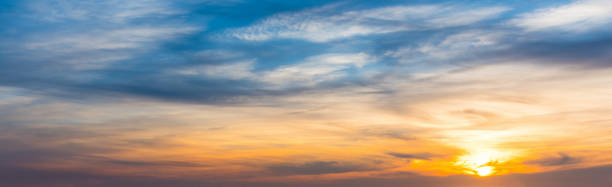 istock Blue and orange sky at sunset in Sardinia 1073226714