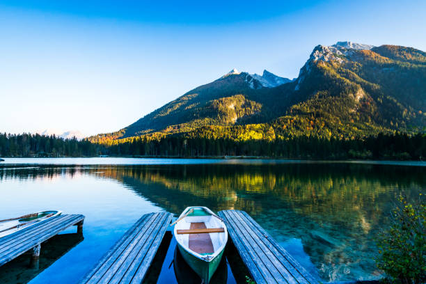 Salzburger Land Austria: View over lake Attersee - Austrian Alps, Europe