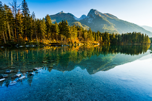 Bavaria, Lake, Hintersee, Berchtesgaden, Water