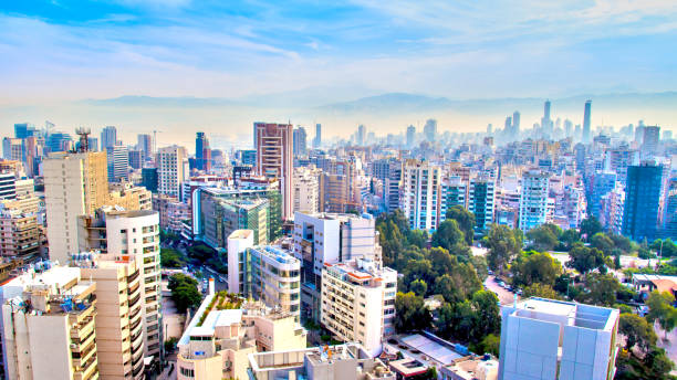 istock a beautiful aerial view of Beirut 1073238714