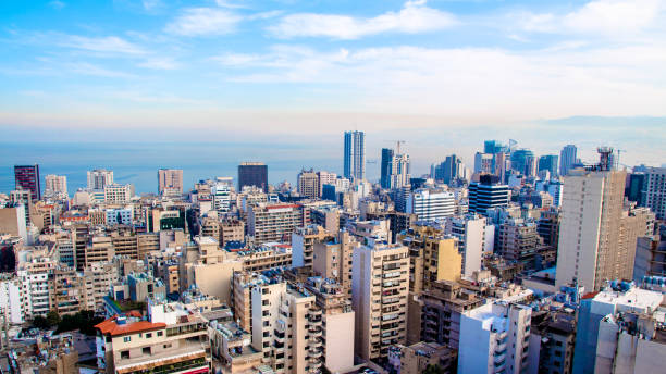 istock a beautiful aerial view of Beirut 1073238724