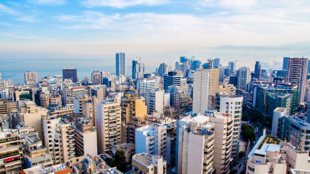 istock a beautiful aerial view of Beirut 1073238734